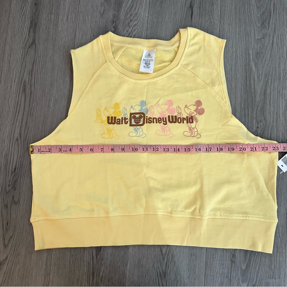 New Walt Disney World Mickey Mouse Ice Cream Sweater Tank - Picture 8 of 9